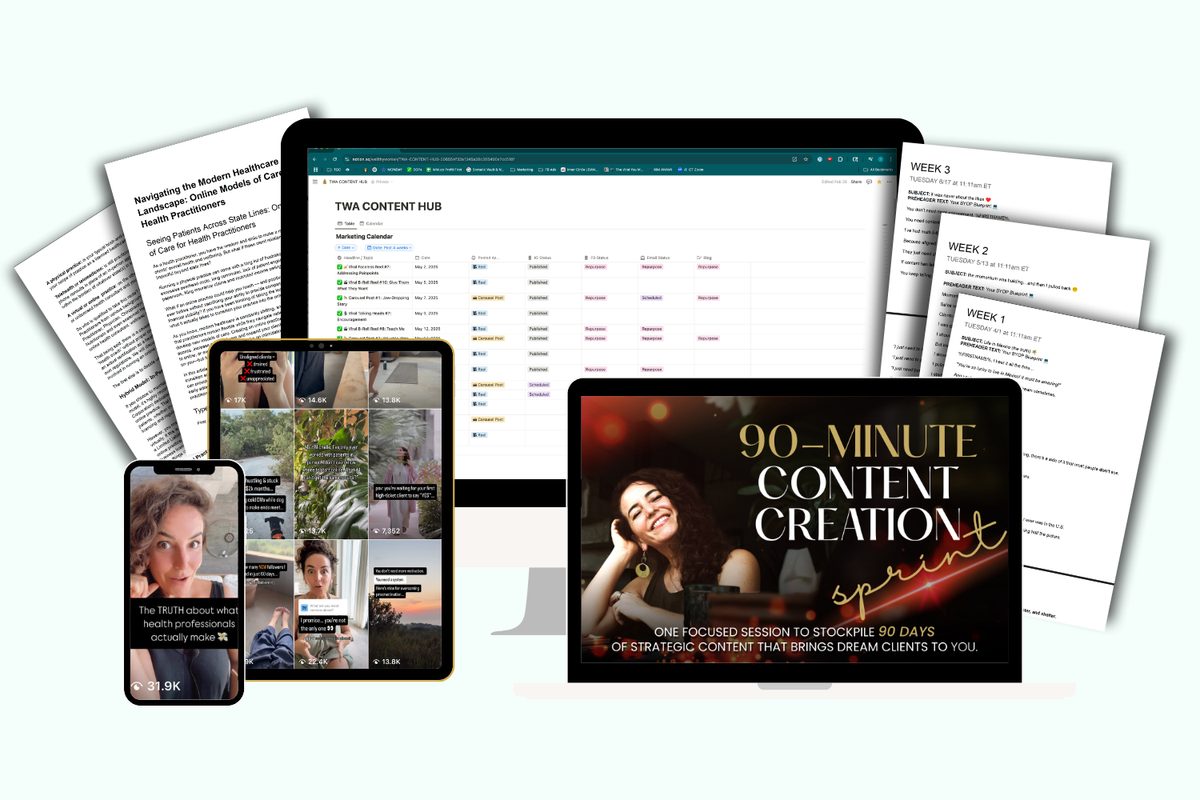90-min Content Creation Sprint